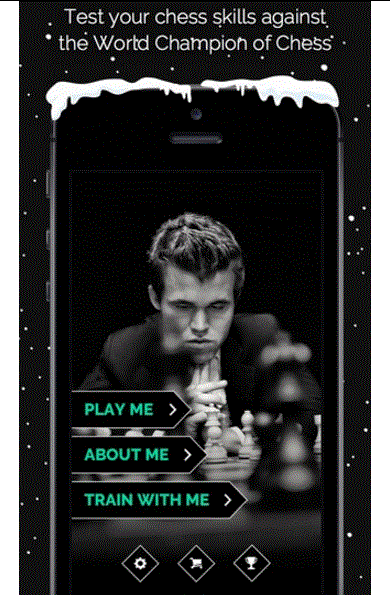 Hướng dẫn luyện tập cờ vua cùng Carlsen trên điện thoại