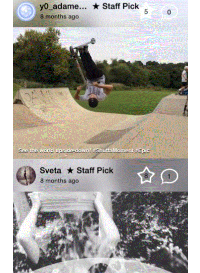 Shutta: Mạng chia sẻ ảnh tương tự Instagram 