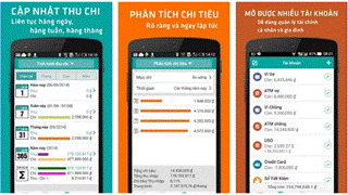 Quản lý thu chi trên Android cùng phần mềm thuần Việt MISA 