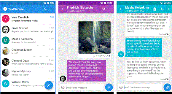 Signal: Nhắn tin bảo mật trên iPhone. 
