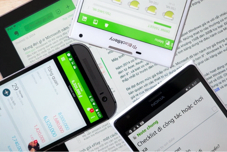 Top 5 ứng dụng ghi chú mã nguồn mở cho Android. 