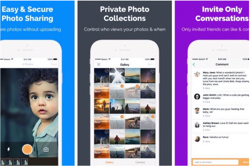 Hướng dẫn chia sẻ ảnh riêng tư trên điện thoại. 