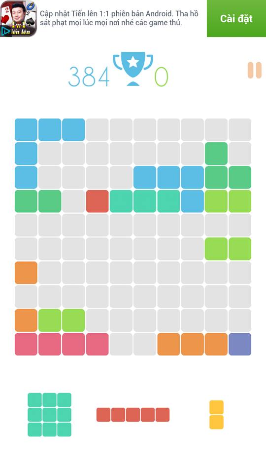 Chơi xếp hình không bao giờ chán với 1010!