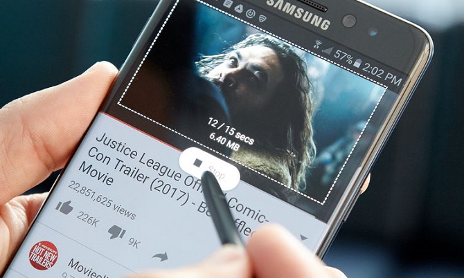 Galaxy Note 7 “an toàn” sẽ dùng biểu tượng pin màu xanh lá. 