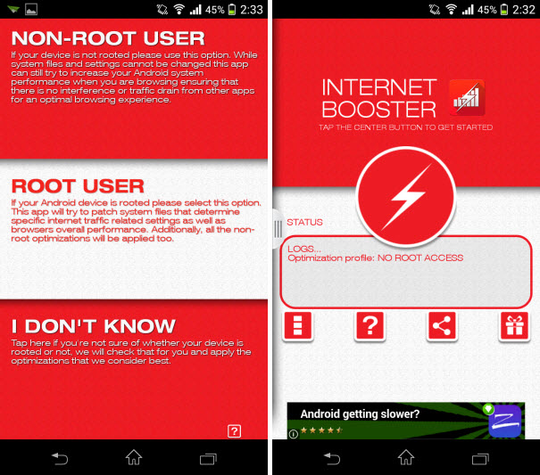 5 ứng dụng tăng tốc độ internet 3G trên smartphone Android