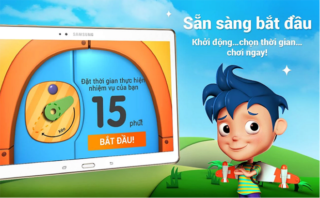 ứng dụng học tập bổ ích cho trẻ trên Android