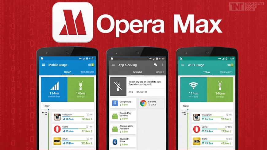 Opera Max thêm tính năng tối ưu video trên Youtube nhằm tiết kiệm lưu lượng 3G.