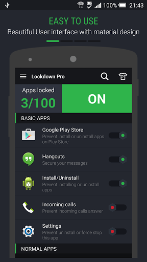 Tải Lockdown cho Android - Bảo mật riêng tư cho điện thoại thông minh