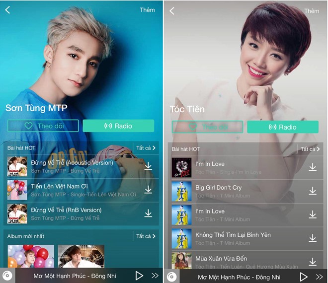 Nghe nhạc Kpop bản quyền với ứng dụng MOOV. 