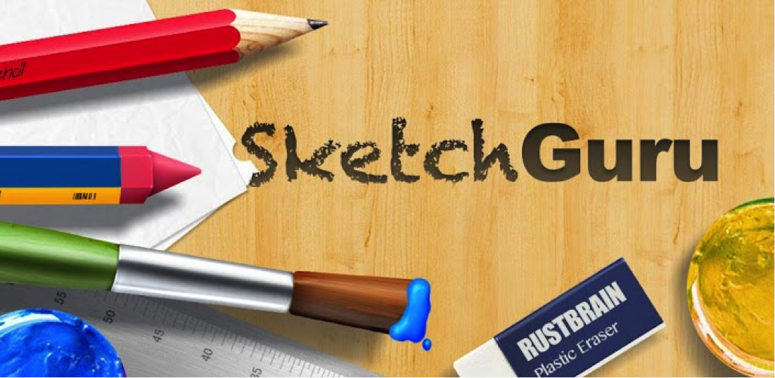 Sketch Guru- ứng dụng vẽ chân dung từ ảnh thật