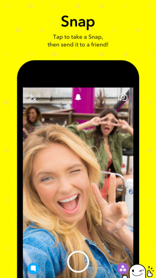 Tải ứng dụng Snapchat for Androdi - Trò chuyện qua ảnh. 