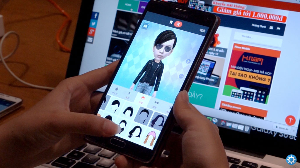 Tạo nhân vật 3D từ khuôn mặt bạn qua ứng dụng My Idol. 