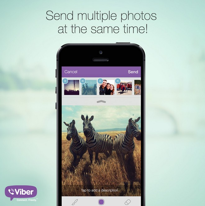 Viber nâng cấp phiên bản iOS có giao diện phẳng và đơn giản 