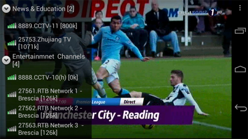 Ứng dụng Softcast giúp xem bóng đá trên 'dế' Android