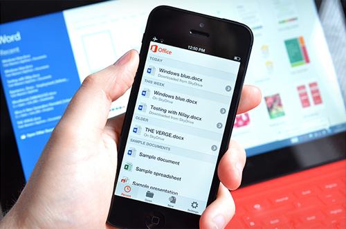 Microsoft phát hành bộ Office cho iPhone 