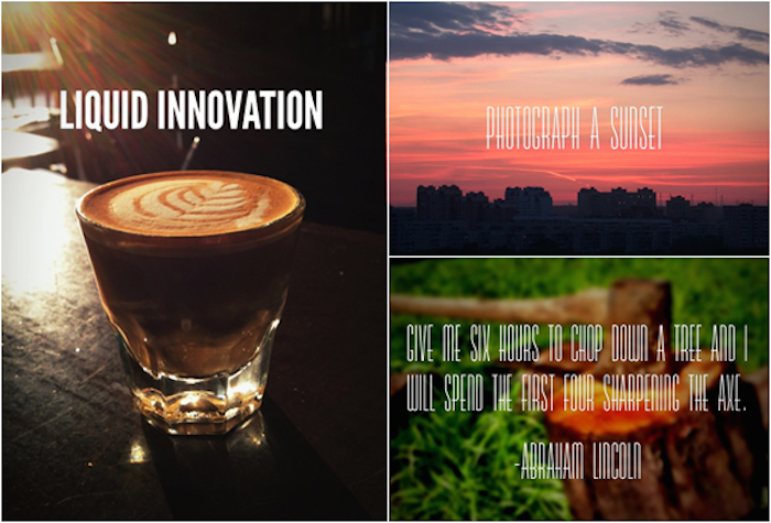 Ứng dụng nhiếp ảnh Over: Typography với smartphone