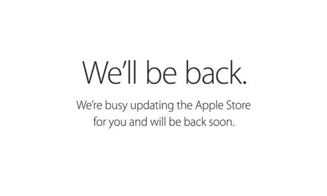Trang web Apple Store bất ngờ đóng cửa