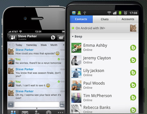 Ứng dụng chat đa nền tảng IM+ 
