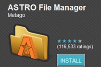 Quản lý file trên thiết bị Android với ASTRO File Manager