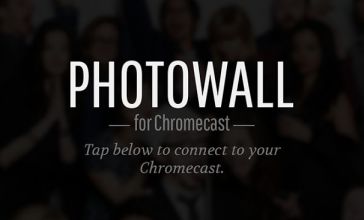 Photowall For Chromecast cho phép bạn kết nối album ảnh với TV