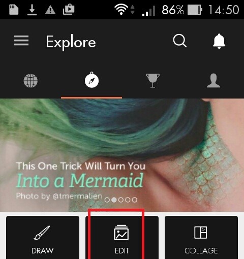 Hướng dẫn chèn logo vào ảnh trên điện thoại bằng PicsArt. 