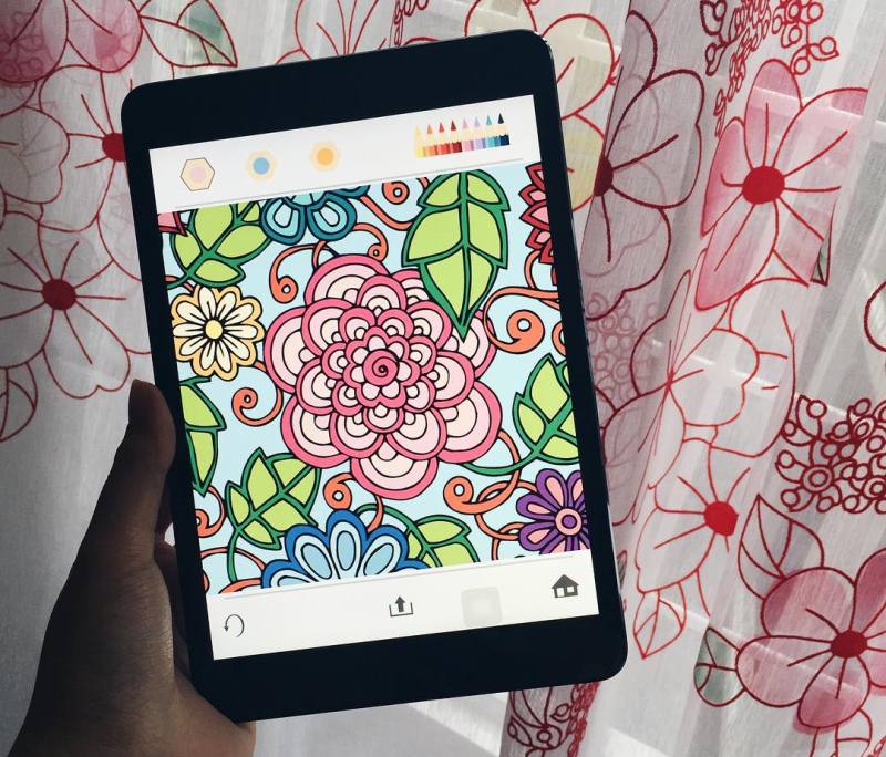 Colorfy: Ứng dụng 'sách tô màu' dành cho người lớn