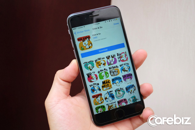 Dân văn phòng hãy tải về ngay bộ sticker tiếng Việt "Chội Ôi", "Quỷ Sứ Hà" trên Facebook