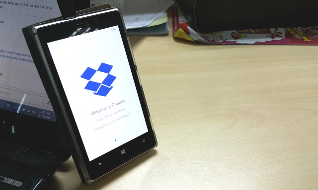 Ứng dụng Dropbox chính thức có phiên bản dành cho Windows Phone