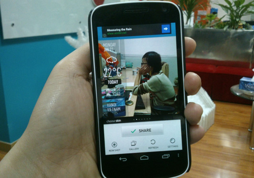 InstaWeather và InstaPlace - hai ứng dụng chụp ảnh gây sốt 