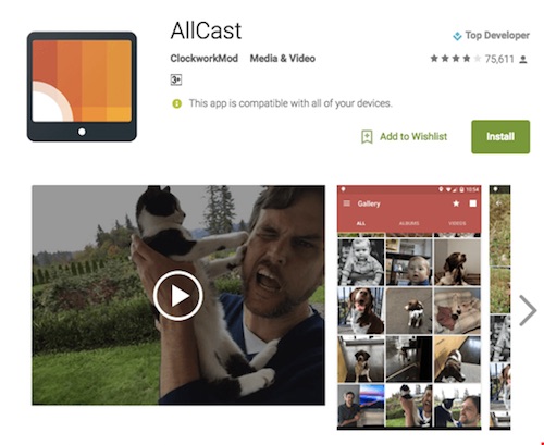 2 cách để chiếu màn hình Android lên máy tính. 
