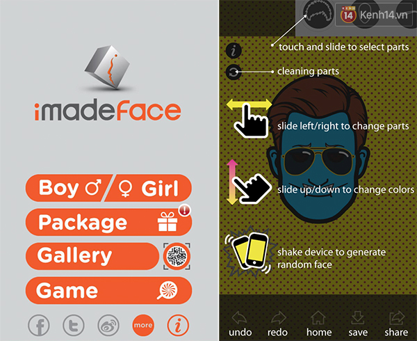 Nở rộ trào lưu ảnh đại diện phong cách hoạt hình với ứng dụng iMadeFace. 