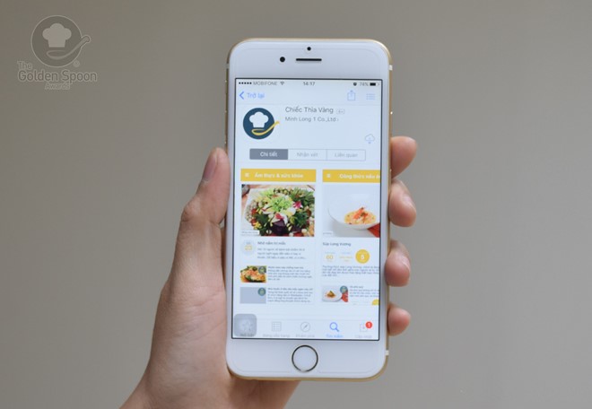 Ứng dụng học nấu ăn chuyên nghiệp cho người dùng trẻ