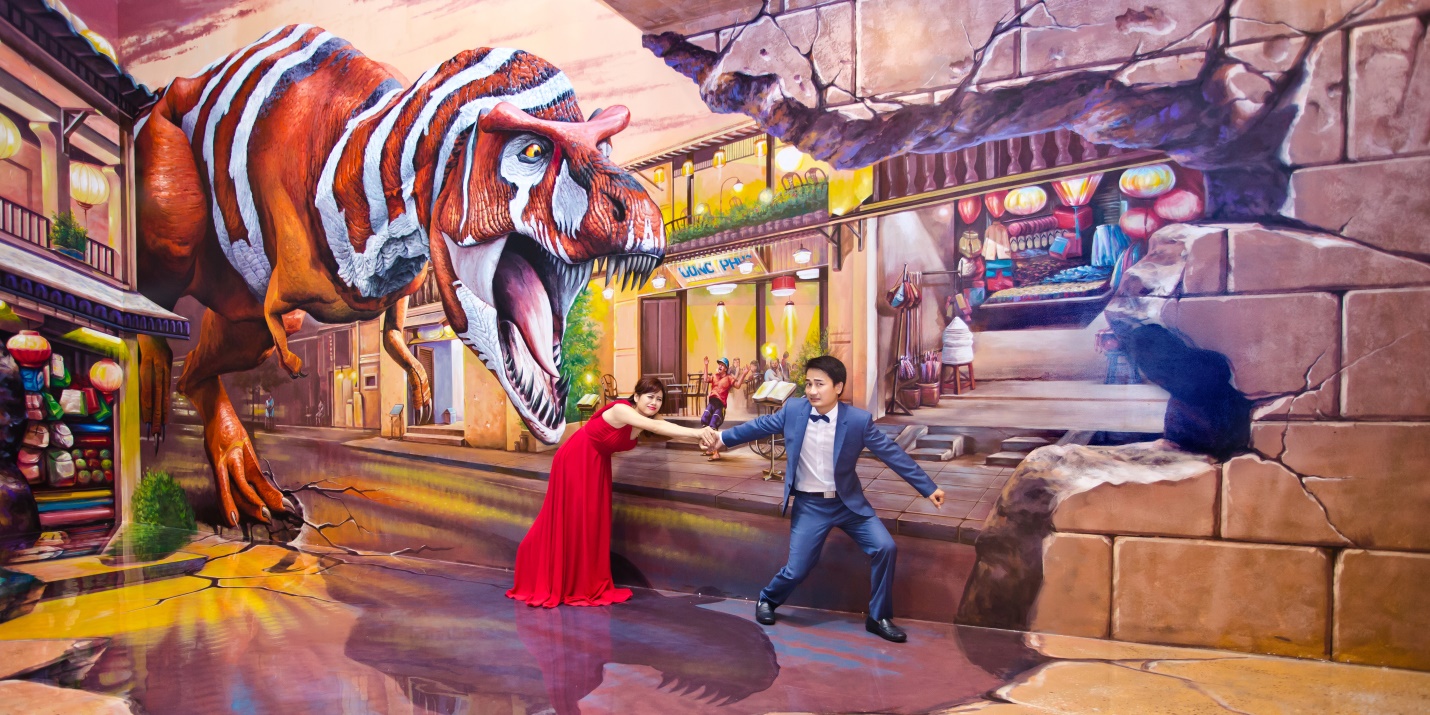 Thú vị ứng dụng chụp hình 3D