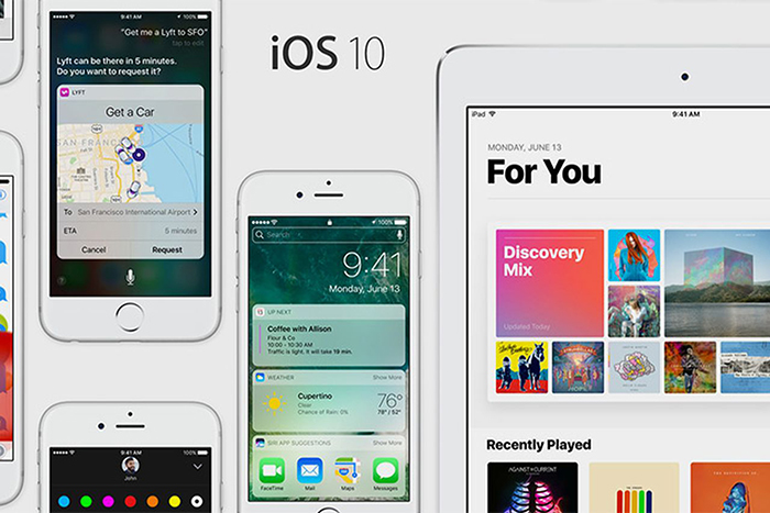 iOS 10 ra mắt bản public beta cho người dùng. 