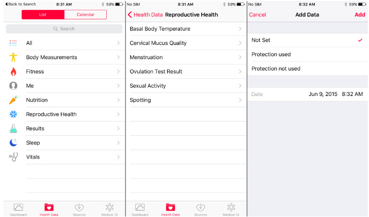 iPhone có thể theo dõi tần suất quan hệ tình dục của bạn