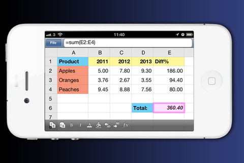 Chỉnh sửa văn bản trên iPhone với Document Free 