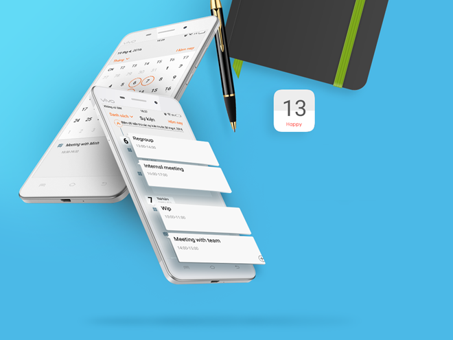 4 ứng dụng dân văn phòng không nên bỏ qua của Vivo. 
