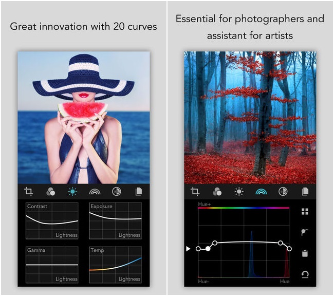 Ứng dụng iOS bản quyền miễn phí có hạn: Ấn tượng MaxCurve