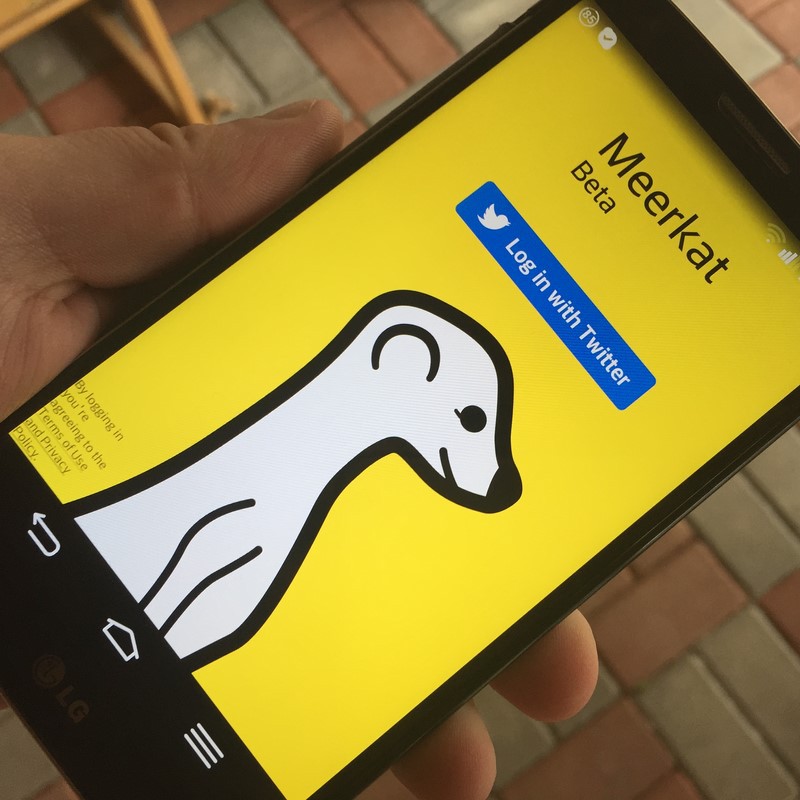 Meerkat, ứng dụng truyền hình trực tiếp 'nổi đình nổi đám' đã có mặt trên Android