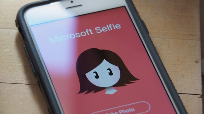Microsoft giới thiệu ứng dụng Selfie lấy lòng người dùng iOS