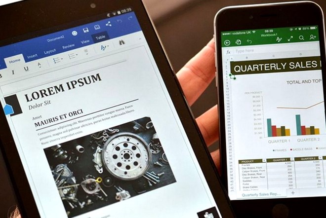 Microsoft Office chính thức lên máy tính bảng Android