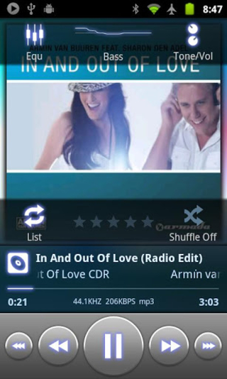 10 ứng dụng chơi nhạc ‘đỉnh’ cho điện thoại Android