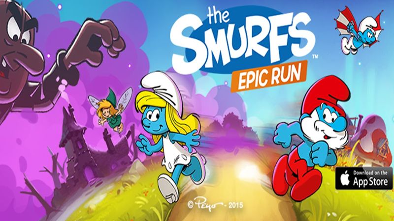 Trở về thế giới tuổi thơ cùng với 'Xì Trum' Smurfs Epic Run