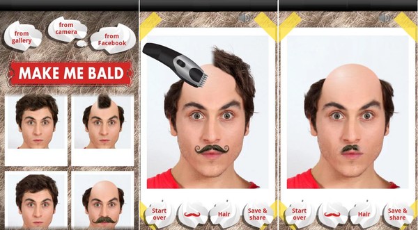 Tải về Ứng dụng Cạo đầu trên điện thoại và cách sử dụng