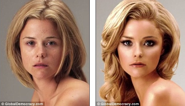 Choáng với quá trình "biến vịt thành thiên nga" bằng Photoshop