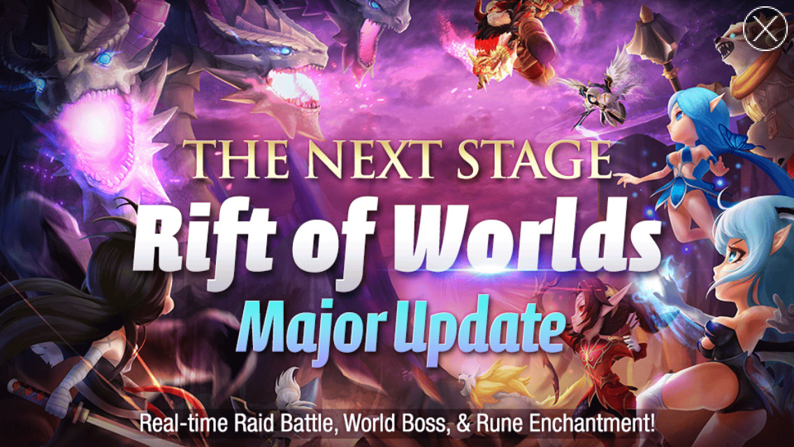 The Rift of Worlds: Bản cập nhật hoành tráng của Summoners War