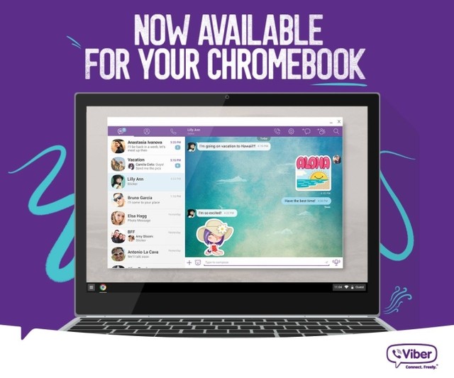 Viber chính thức "đặt chân" lên Chrome OS, làm mưa làm gió trên mọi nền tảng