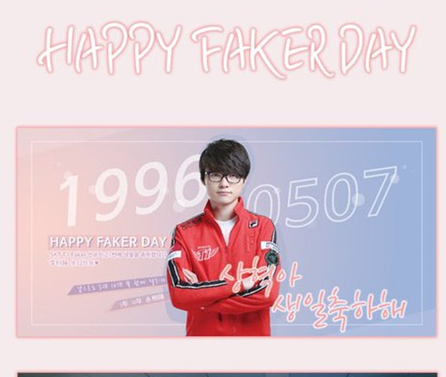 Chuẩn bị sẵn sàng cho "Ngày của Faker"