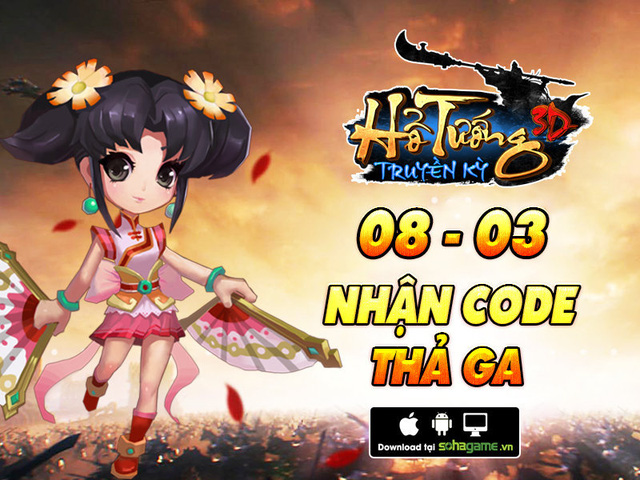 Mừng ngày 8 tháng 3, Hổ Tướng Truyền Kỳ dành tặng Giftcode giá trị