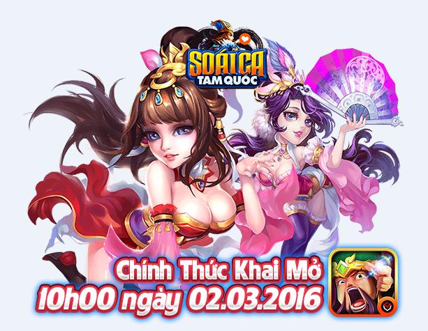 Soái Ca Tam Quốc tặng 200 Giftcode nhân dịp ra mắt tại Việt Nam